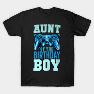 Aunt of the Birthday Video Birthday T-Shirt